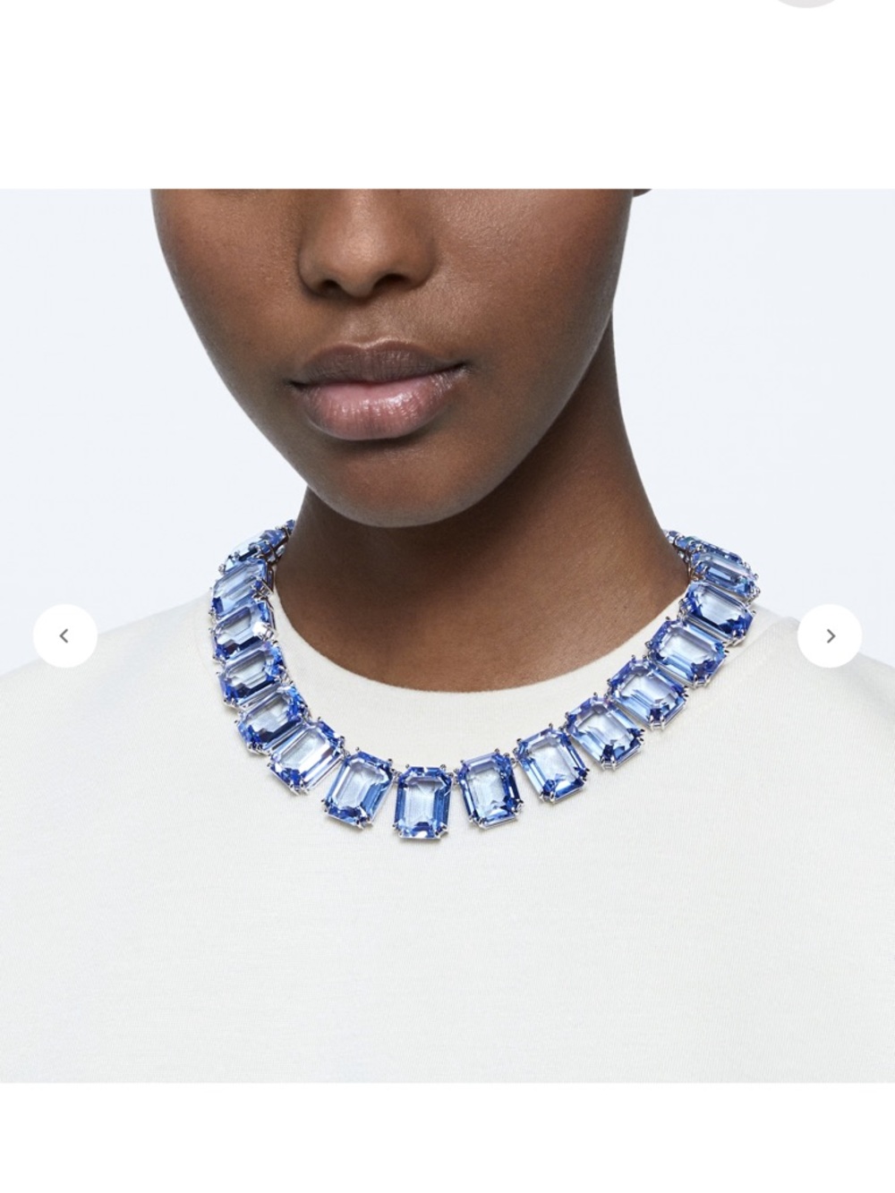 🆕 Swarovski Millenia Oversized Crystal Necklace